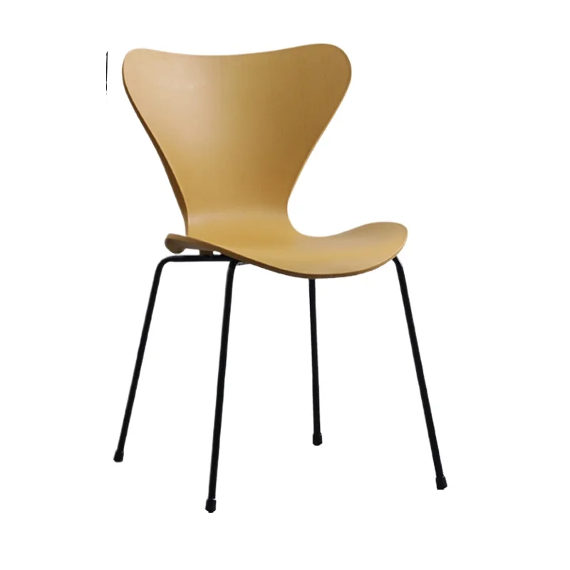 

Simple modern backrest stool