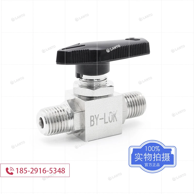 316L Stainless Steel NPT Inner and Outer Thread Ball Valve, Two-way Low-pressure Globe Valve, on/off Valve