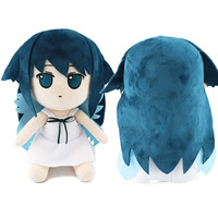 20cm The Song of Saya Fumo Plush Toy Stuffed Doll Cosplay Saya Adorable Soft Figurine Gift for Kids Girl Fans Birthday Christmas
