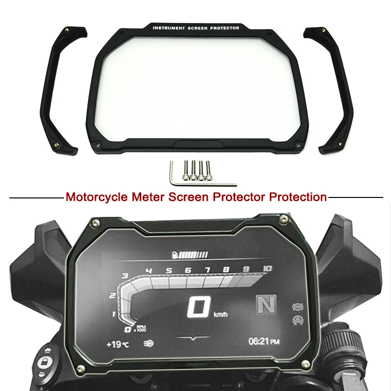 Motorcycle Meter Frame Cover Screen Protector Protection Parts For BMW R1200GS R1250GS LC Adventure F750GS F850GS F900R F900XR