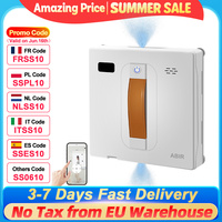 Robot Window Vacuum Cleaner ABIR WD8, Dual Water Spray, AI intelligent Wipping, Updated Laser,Smart Home Glass Wall Washing
