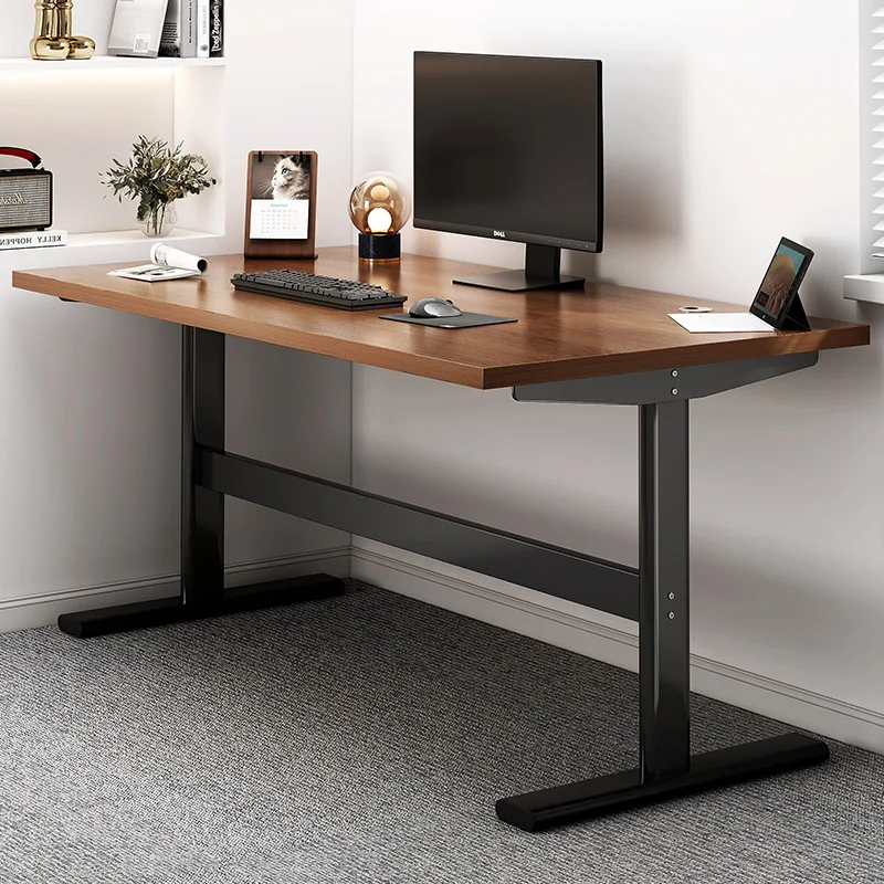 

Nordic Computer Desk Home Office Desk Large Executive Office Desk Computer Table Study Writing Table Wooden Tabletop Metal Frame