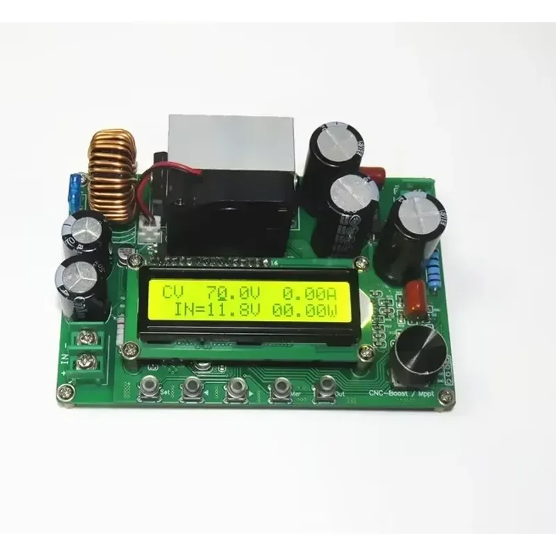 NEW DC-DC NC CV CC Booster Module CNC Boost 12V~120V 0-15A Adjustable MPPTConstant Voltage Current Module