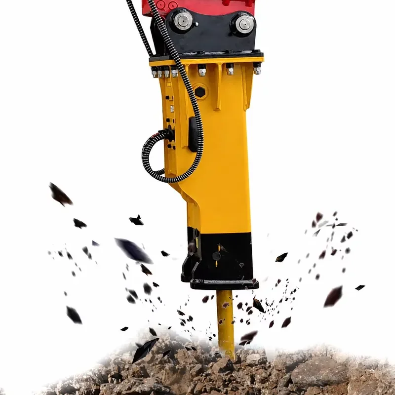 Heavy SB10 SB50 Silent Type Hydraulic Rock Breaker for 0.8-1.5 Ton Mini Excavator