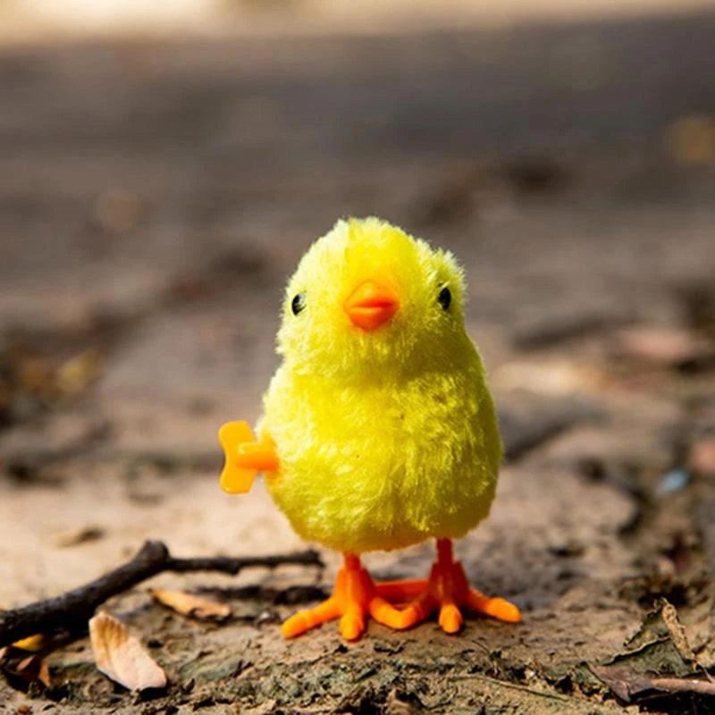 Q0KB Mini Easter Chicken Plush Paasei -vulstoffen Geweldig voor feestjes en mand