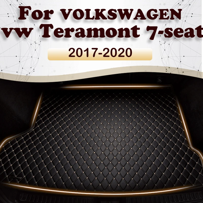 

Коврик для багажника автомобиля для VOLKSWAGEN VW Teramont 7-Seat 2017 2018 2019 2020, пользовательские автомобильные аксессуары, украшение интерьера автомобиля