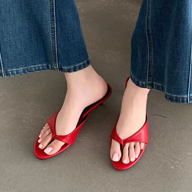 Nouvelles sandales décontractées à talon bas confortables pour femmes, style bureau, de marque, collection été 2026 – Vente en cours