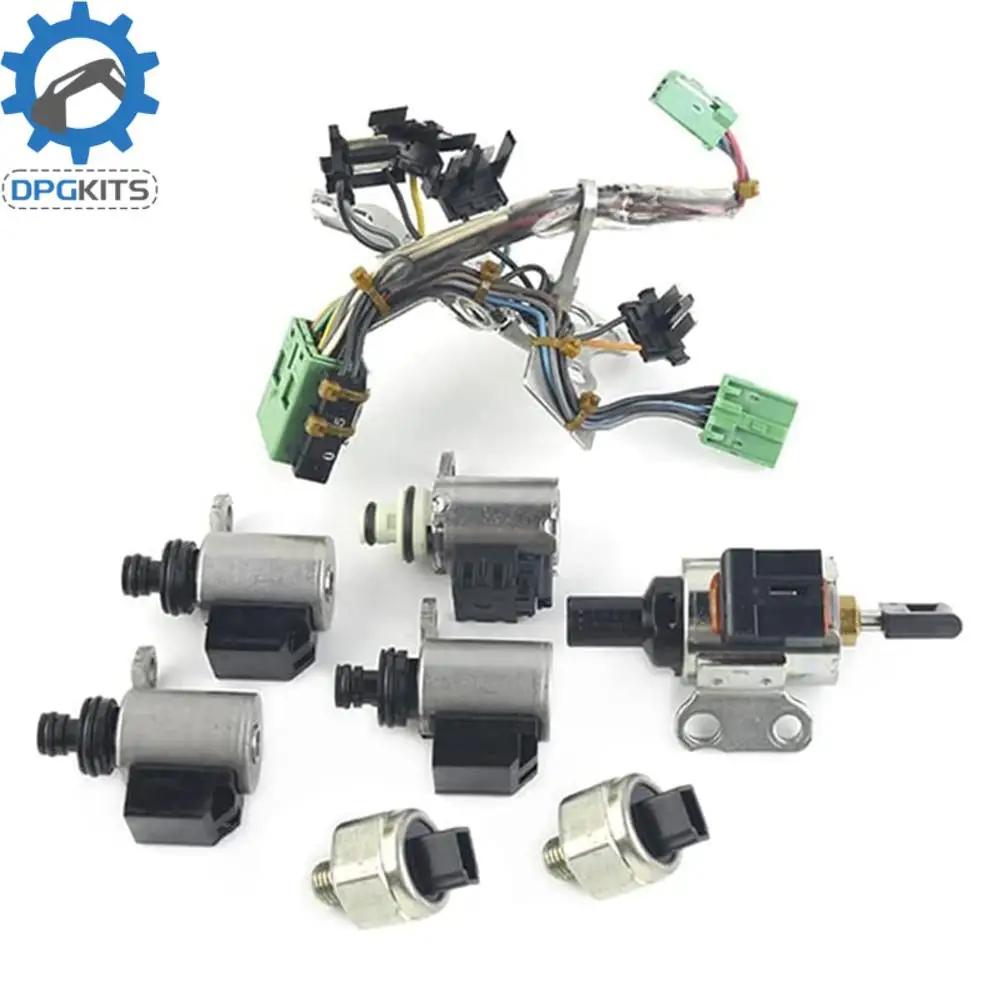 

1set JF011E RE0F10A CVT Transmission Solenoid Kit For Altima Rogue Sentra Caliber L4 2.0L 2.5L Engine Refurbished Parts