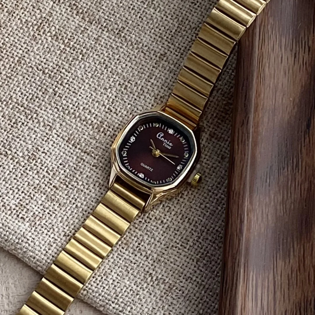 Gold Bracelet Women's Watch Adjustable Stainless Steel Strap Wristwatches Analog Quartz Watches Ladies Clock Relogio Feminino