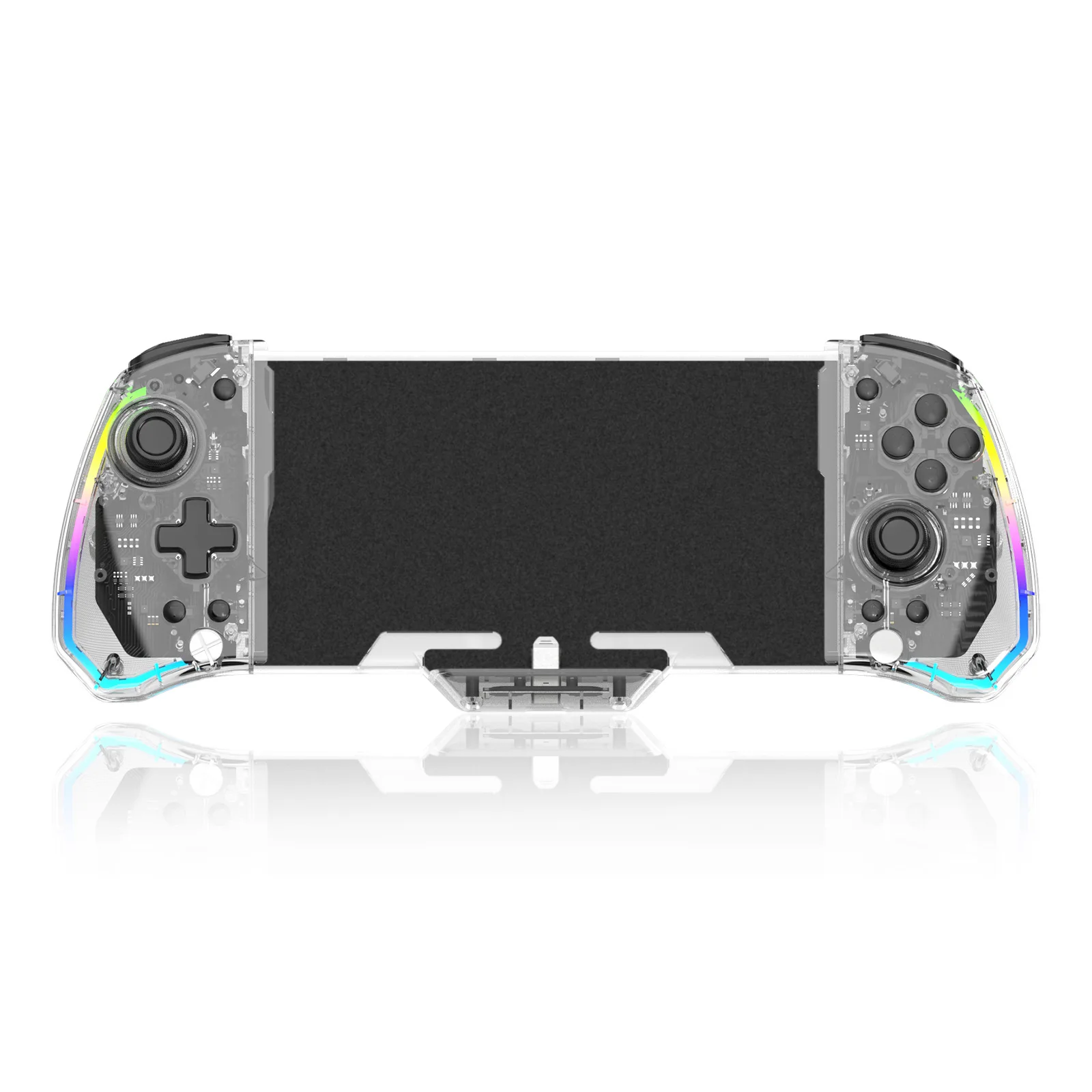 2022 YS43/YS44/YS45 RGB Colorful Transparen For Switch game console in-line handle suitable Controller Joypad Gamepad Joystick