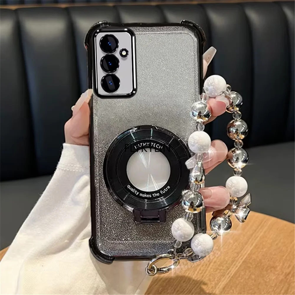 Glitter Shockproof Phone Case  - Vivo X200 ulasan dan harga