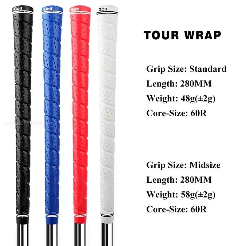 

13pcs/lot Wrap Golf Grip 4 Colors for choose TPE Material Standard Golf Club Grips 13pcs/lot Midsize