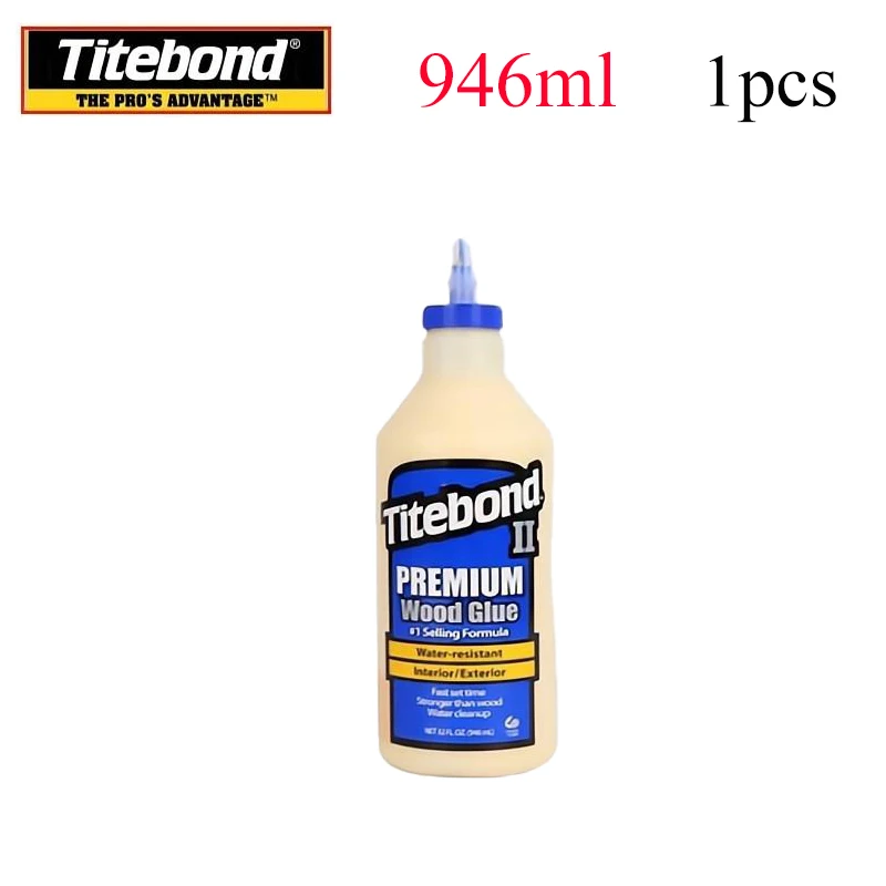 Titebond Awesome woodworking glue 2 generation 946ml environmental protection white latex water repair musical instrument floor