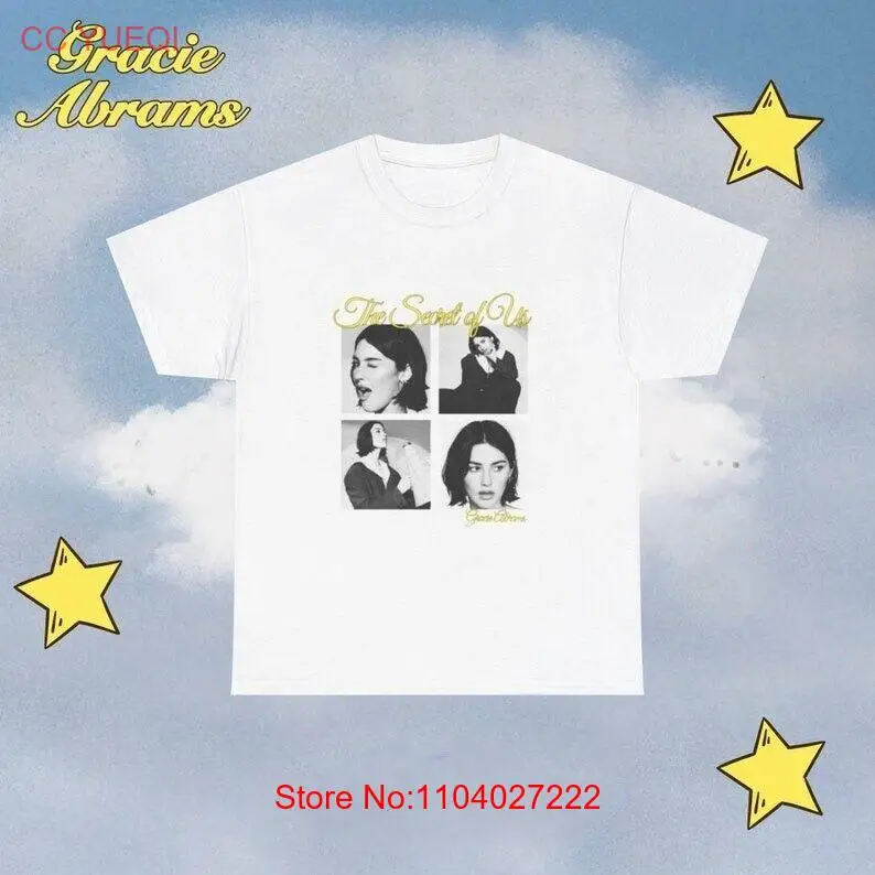 gracie abrams the secret of us inspired album t-shirt