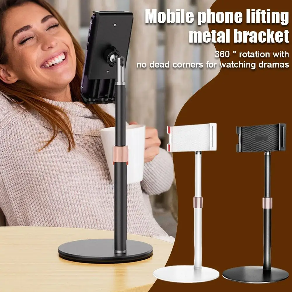 

360° Rotation With No Dead Corners For Watching Dramas Portable Monitor Stand Adjustable Height Mobile Live Streaming Lifti Q3Q4