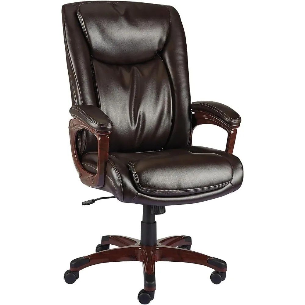 Westcliffe Bonded Leather Managers Chair Brown