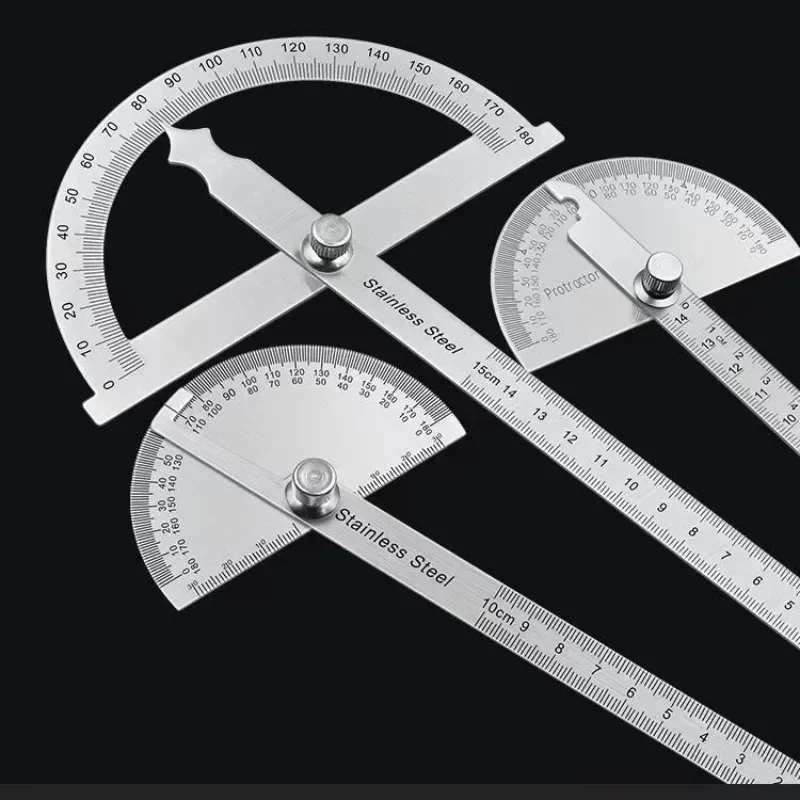 Multi Angle Measuring Ruler Ferramenta de Carpintaria Angle Finder Angle Finder Goniômetro Aço Inoxidável Aço Inoxidável
