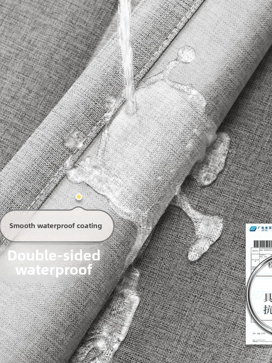 

Невидимая занавеска Batoom Ower, складная водонепроницаемая разделительная перегородка для сухой и влажной ванной комнаты, декоративная занавеска из льняного материала