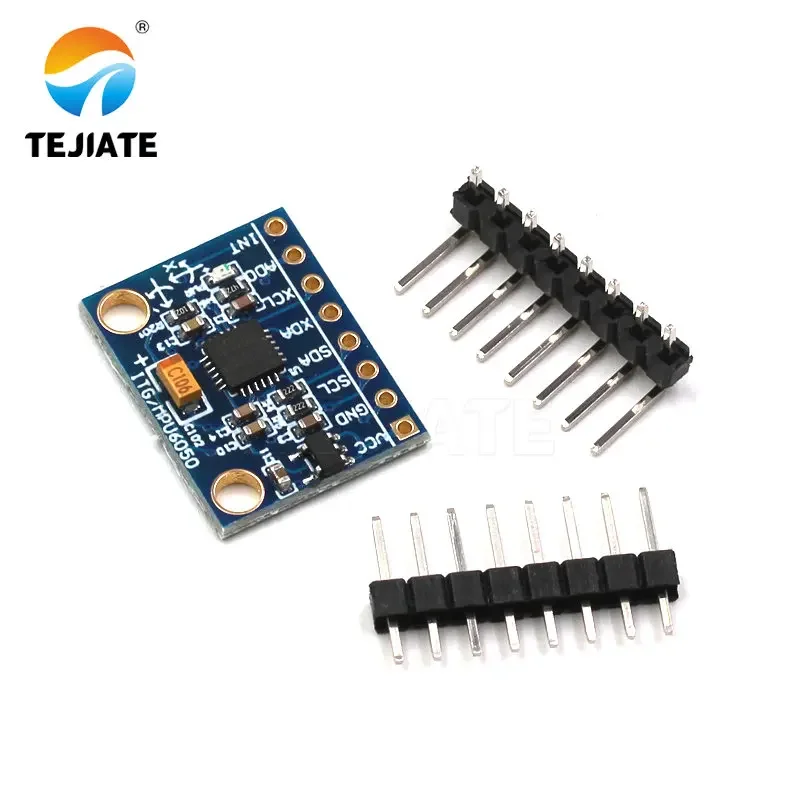 1PCS GY-521 MPU-6050 Triaxial Acceleration Sensor Module Gyroscope 6DOFModular Unit With Code Schematic