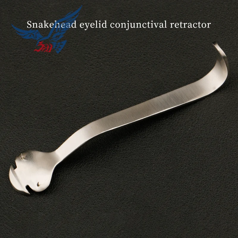 Cosmetic and plastic instruments Ocular comprehensive eyelid plastic surgery snake head retractor eyelid double teeth eyelid sur