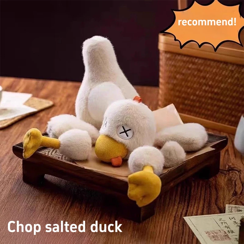 Magnetic Cute Duck Detachable Ornament Soft Salted Duck Funny Disassembled And Pieced Together Home Decorative Birthday Gift