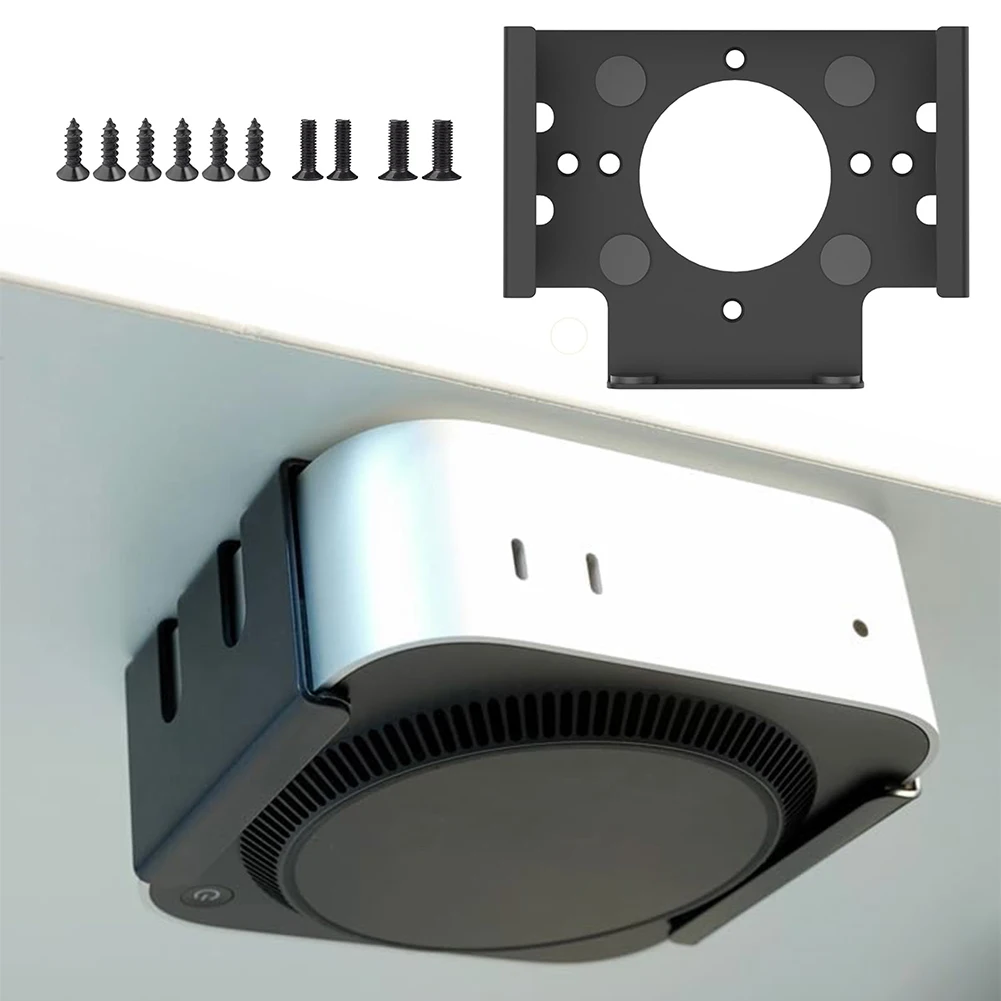 Image of Metall Halterung Halterung Monitor Halterung Wand Halterung Ständer Zubehör für Mac Mini M4/M4 Pro 2024
