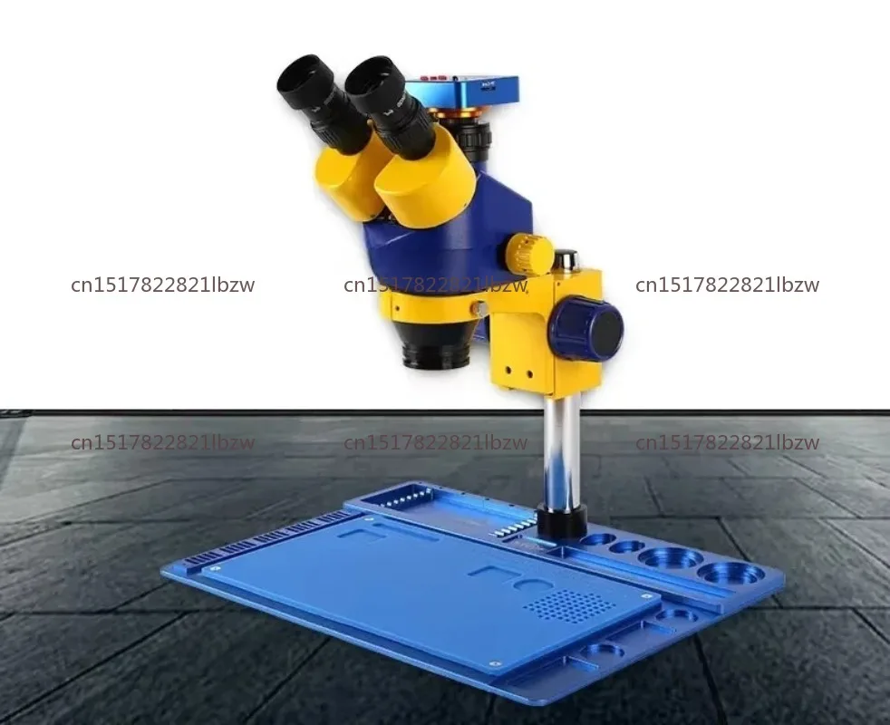 75T 7-45X Trinocular Stereo Zoom Microscope  DX-230 2300W pixels 1080P  HD camera With i-Matx Base