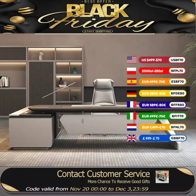 Gaming Base Computer Table Home Drawer Modern Executive Study Computer Desks Storage Writing Biurka Komputerowe Accessories