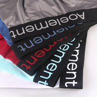 4PCS summer w ice silk boxer shorts one-piece breathable cool four-corner briefs