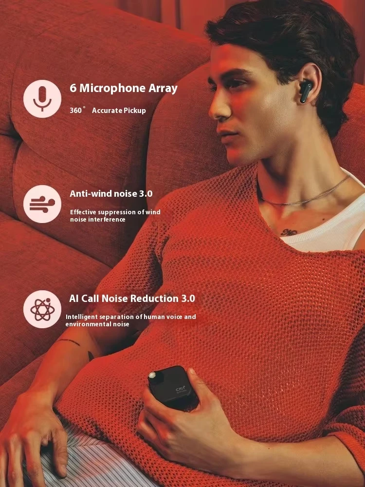 سماعات أذن لاسلكية CMF من NOTHING Buds 2 داخل الأذن مع خاصية إلغاء الضوضاء النشطة بلوتوث 5.4 سماعات أذن مخصصة للألعاب