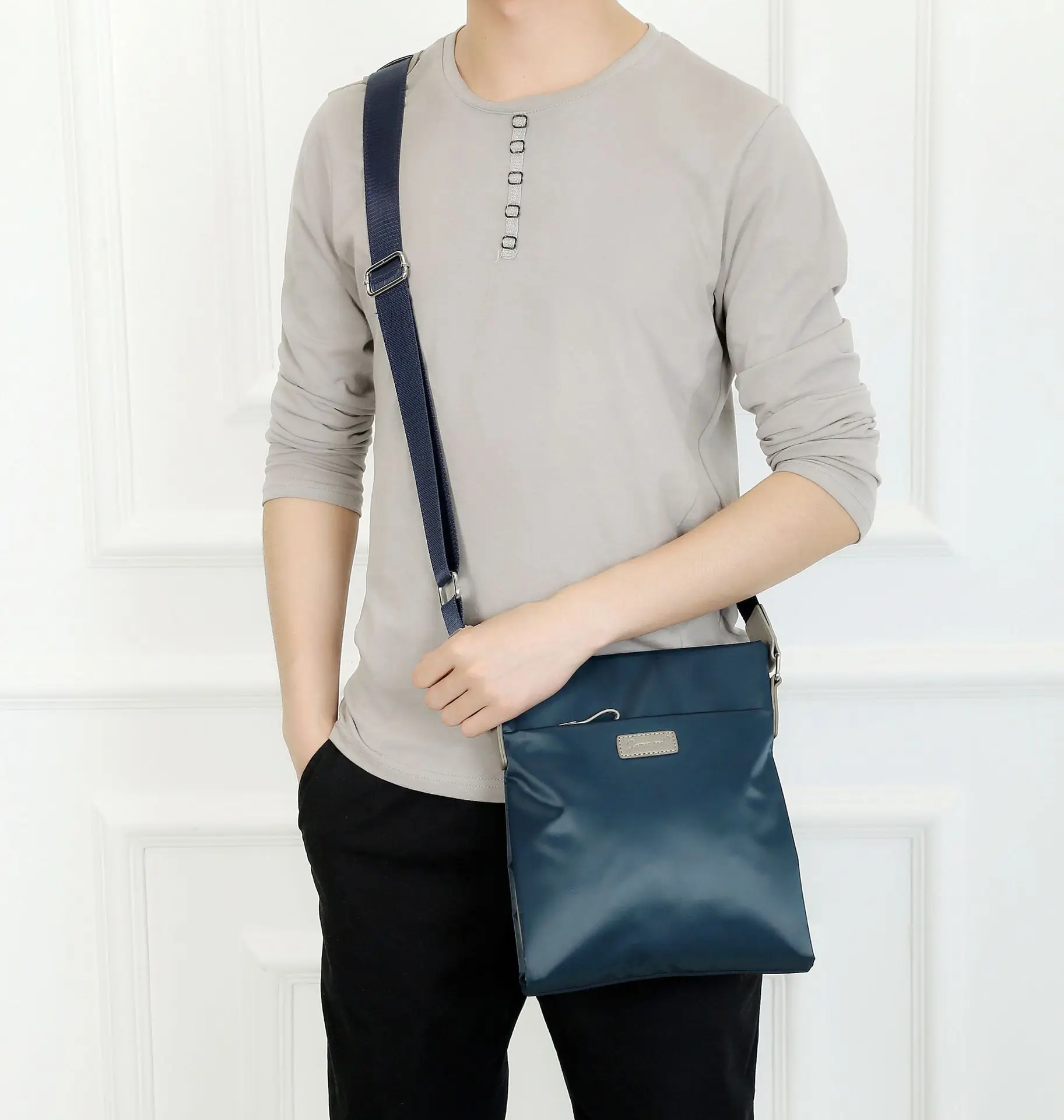 Men Shoulder Bag Messenger Bags Waterproof Oxford Cloth sac for Business Male Cross Body bags bandolera hombre bag for men bolso