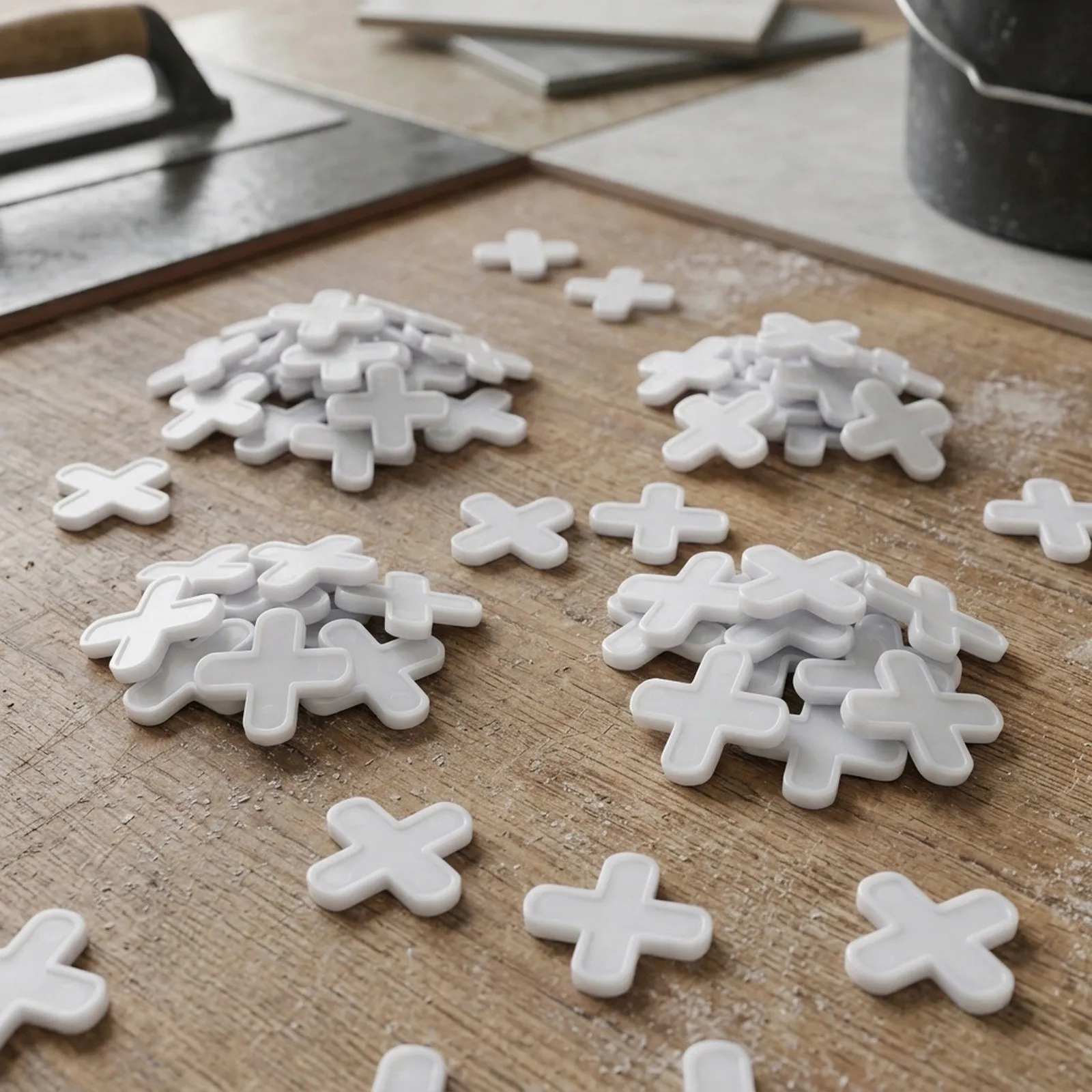 100pcs 10mm for tile Leveling Clips for Efficient Floor and Wall Tiling Projects with Reliable Plastic Spacer Design