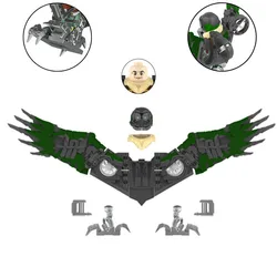 AF301 Vulture Building Blocks Amazing Spider Super Heros Assembled Figures Bricks Toys For Boys