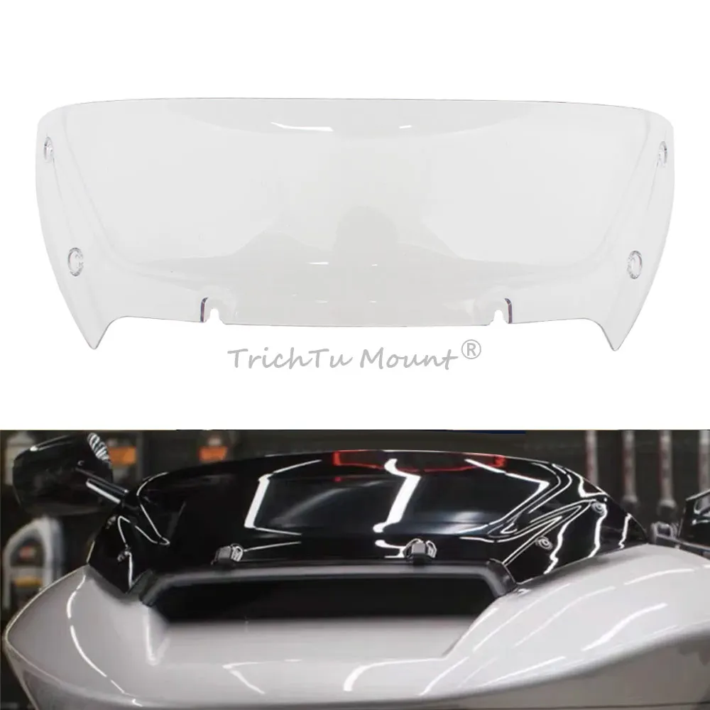 

Пластиковое ветровое стекло для мотоцикла, простое в установке, для Harley Davidson Road Glide CVO SE ST FLTRXSE FLTRX FLTRXSTSE 2023 года и новее, прозрачное.