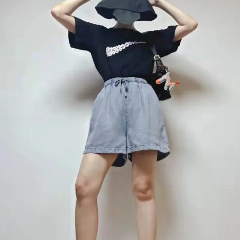 Pantaloncini Donna S-5XL Elegante morbido denim Design tutto-fiammifero Abbigliamento femminile alla moda Nuovo arrivo Traspirante Popolare Ulzzang Vintage