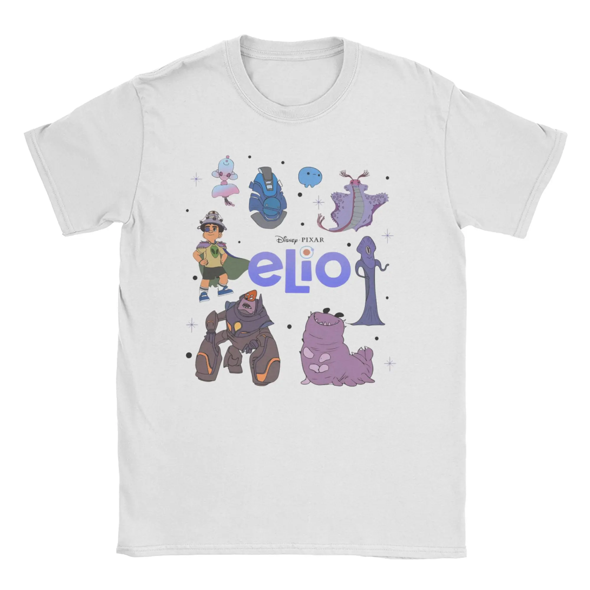

Elio Anime Movie Fashion T Shirt Men Women 2025 New Cartoon Films Pure Cotton Tee Shirt Clothing