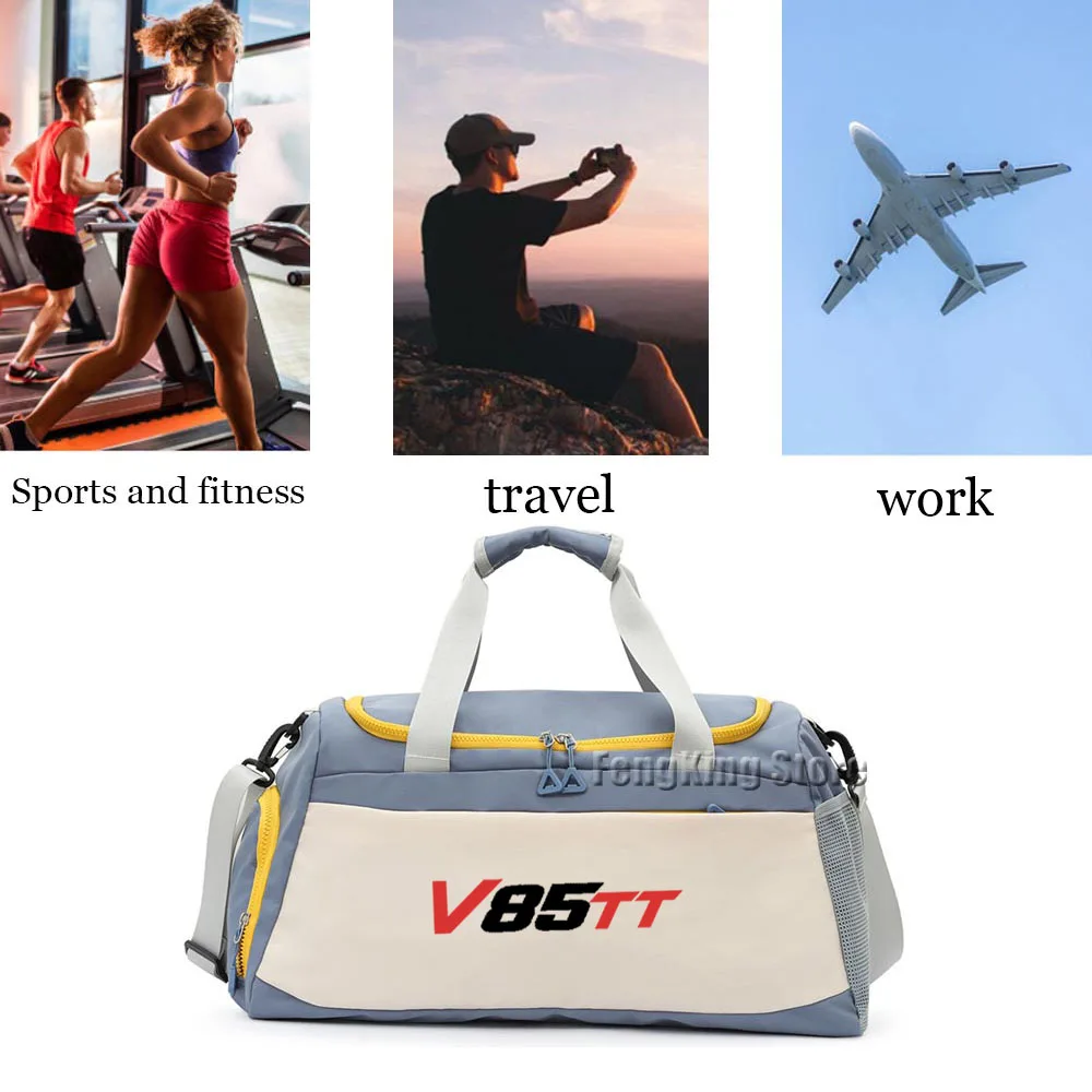 Exercício multifuncional e Fitness Bag, Moto-Guzzi V85 TT Travel V85TT, Saco de Yoga de grande capacidade, ao ar livre