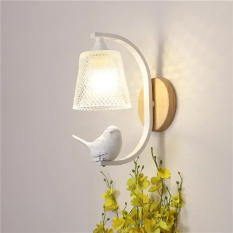 Modern Nordic LED Wall Lamp, Sconce Light, Home Decor, Iluminação Interior, Sala de estar, Lâmpadas Espelho