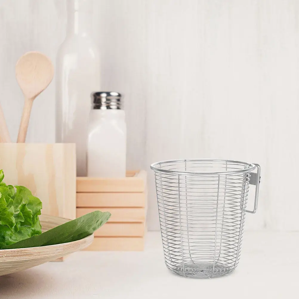 2Pcs Kitchen Draining Rack Stainless Steel Chopsticks Holder Hanging Cutlery Organizer Basket Efficient Drying Space Saving