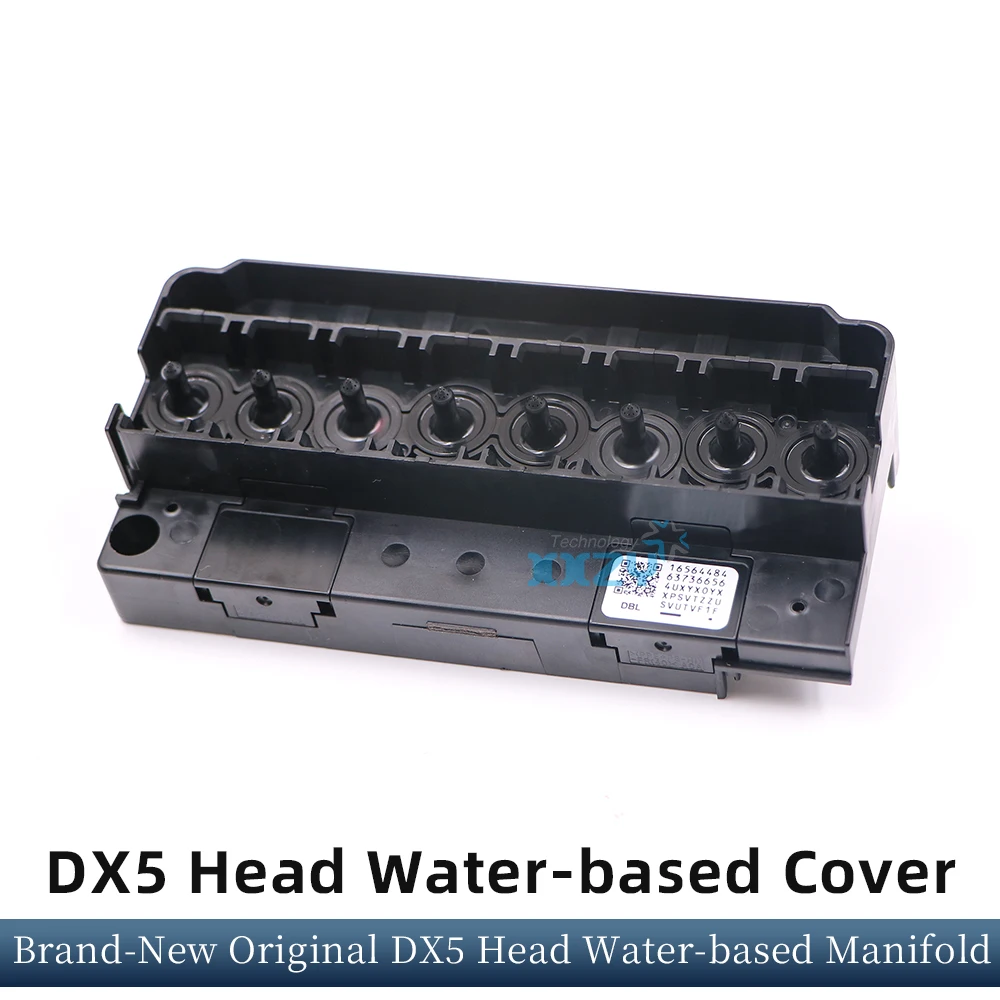 Original DX5 Printhead Cover for EPSON F187/F196 Water-based Manifold for Eco-solvent Plotter Printer DX5 Head Adapter