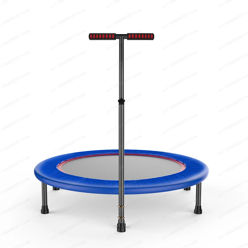 Mini Home Indoor Multifunctional Fitness Trampoline with Alloy Steel Frame and PVC Jump Mat in Customizable Colors for Exercise