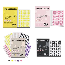 18-600pcs Star Pimple Patch Acne Colorful Invisible Acne Removal Skin Care Stickers Concealer Face Spot Beauty Makeup Tools
