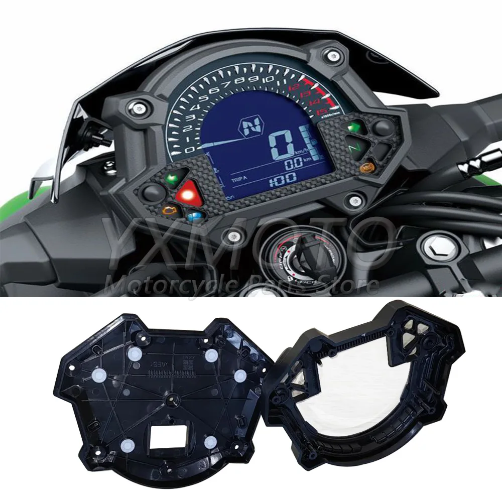 Speedometer Instrument Case Gauge Odometer Tachometer Housing Cover fit for Kawasaki Z400 2017 2018 2019 Z900 17 18 19