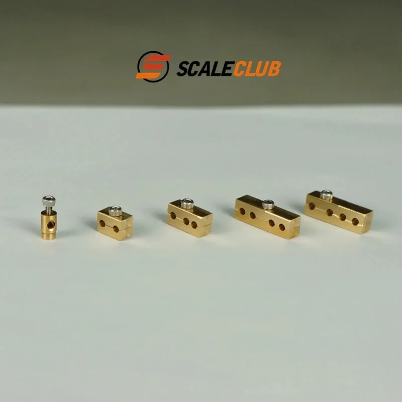 Scaleclub Model Tractor Mud Head Off-Road Climbing Lock Difference Line Wire Clip Management For Tamiya Scania 770S MAN Benz