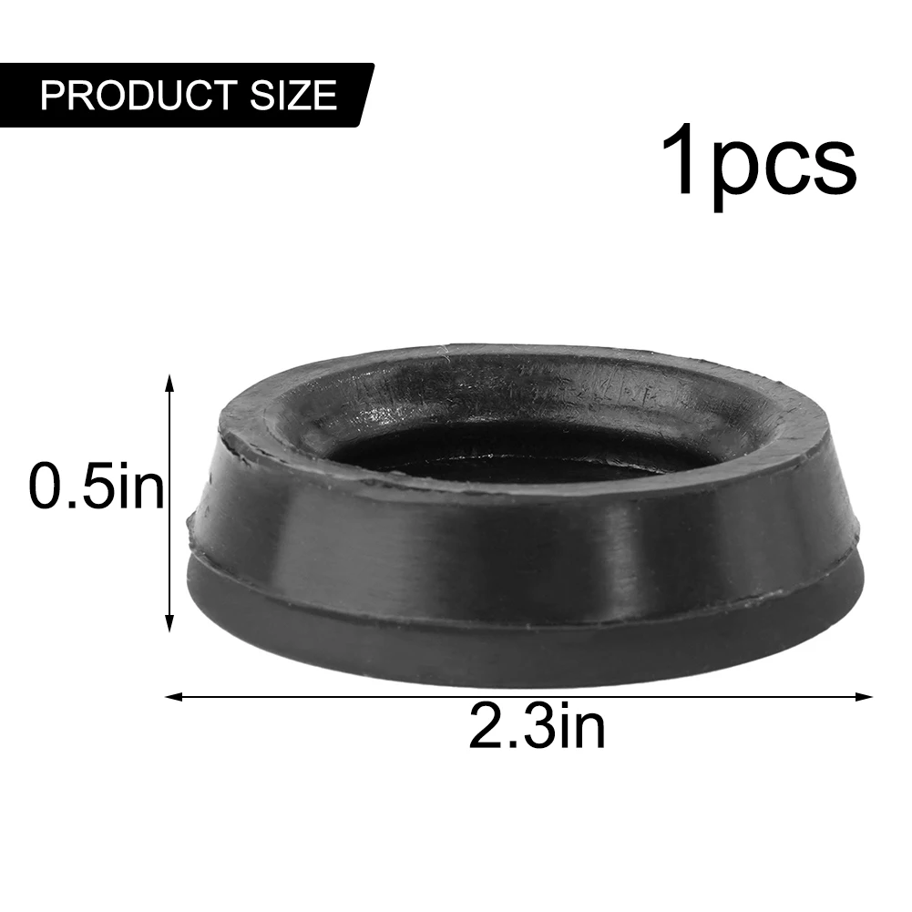 Adapter Seal Plunger Cap For Aeropress Coffee Press Maker Reliable Accessory Assembly Black Replacement Rubber