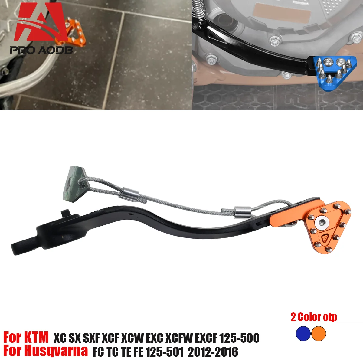 

Прочный рычаг задней педали тормоза мотоцикла для Husqvarna TC TE FC FE для KTM EXC EXC-F SX SXF XC XCF XCW XCF 2008-2016