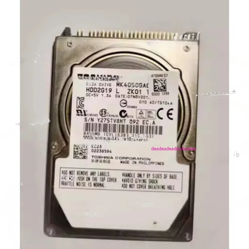 

Wide Temperature IDE Vehicle Parallel Port 40G MK4036GAC MK4050GAC