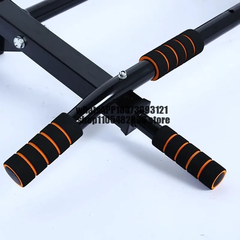 Heavy Duty Steel Doorway Pull Up Bar, Home Gym Multi-function Training Bar for Chin Up Push Up Sit Up Workout Fitness