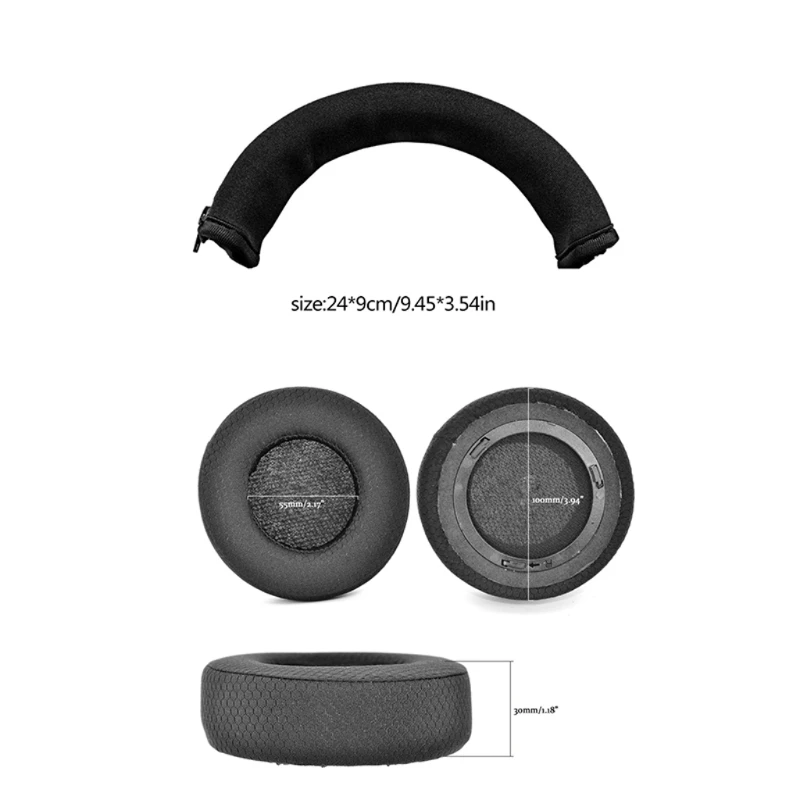 وسادات أذن بديلة لغطاء وسادة الأذن لسماعات RGB 448F
