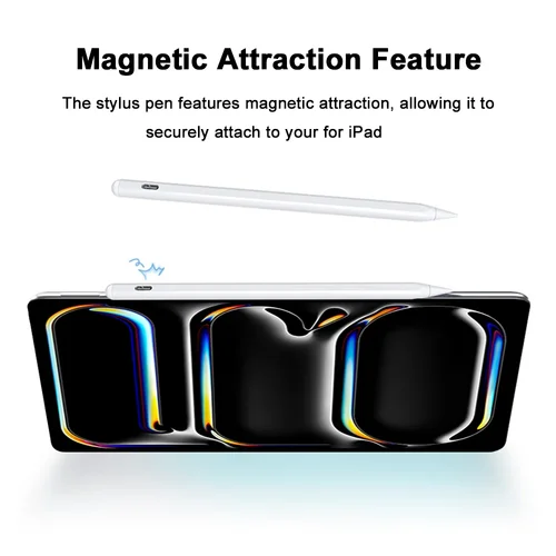Imagen 2 del producto Para lápiz Apple para iPad A16 2025 Pro 12,9 Air 13 11 M3 M4 lápiz óptico 10.ta generación 10,9 Air 4 5 Mini 6 7 8th 10,2 bolígrafos táctiles